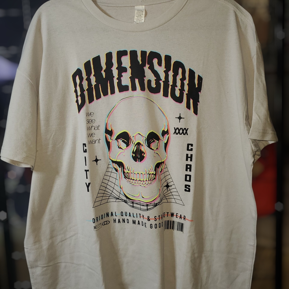 Dimension Graphic Tee - White